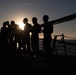 Roosevelt is on a scheduled deployment in the U.S. Naval Forces Europe area of operations, employed by the U.S. Sixth Fleet to defend U.S., allied and partner interests.