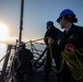 Roosevelt is on a scheduled deployment in the U.S. Naval Forces Europe area of operations, employed by the U.S. Sixth Fleet to defend U.S., allied and partner interests.