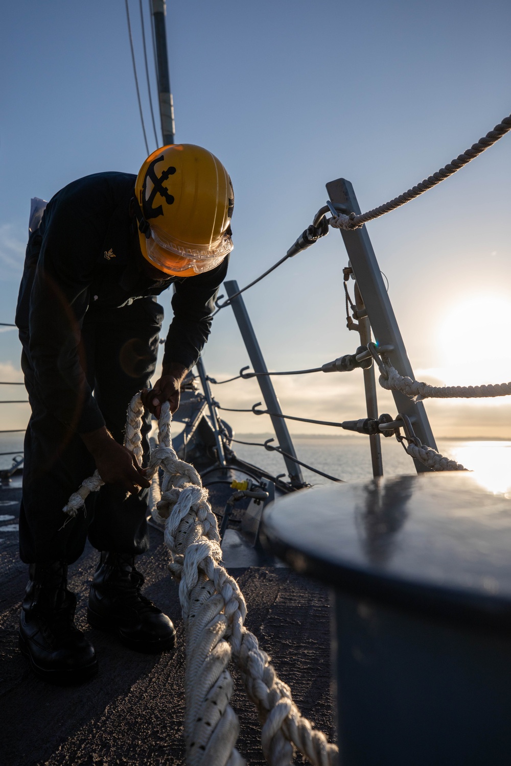 Roosevelt is on a scheduled deployment in the U.S. Naval Forces Europe area of operations, employed by the U.S. Sixth Fleet to defend U.S., allied and partner interests.