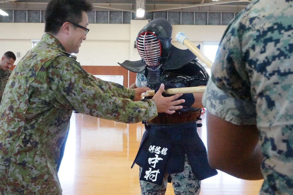 CATC Camp Fuji Marines visit the Japan Ground Self Defense Force’s High Technical School