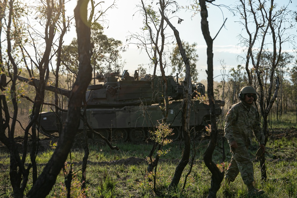 Charlie Company conducts refuel operations during Talisman Sabre 23