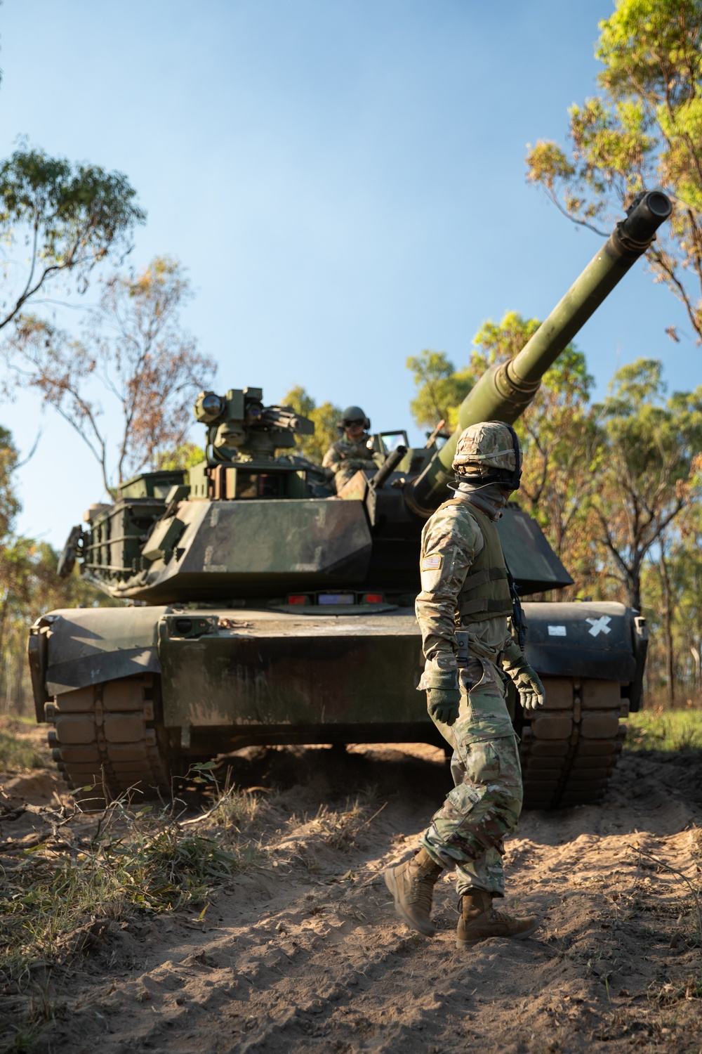 Comanche Company conducts refuel operations during Talisman Sabre 23