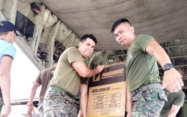 Marines Conduct Relief Efforts in Wake of Typhoon Egay