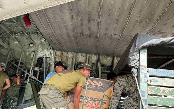 Marines Conduct Relief Efforts in Wake of Typhoon Egay
