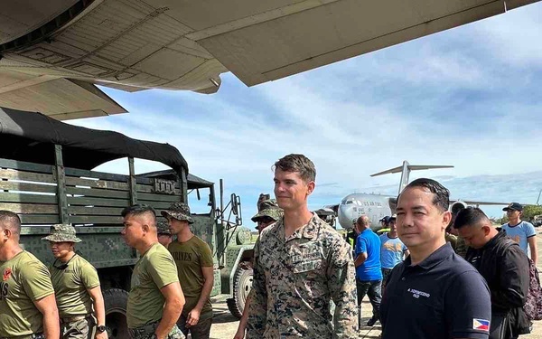 Marines Conduct Relief Efforts in Wake of Typhoon Egay