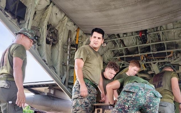 Marines Conduct Relief Efforts in Wake of Typhoon Egay