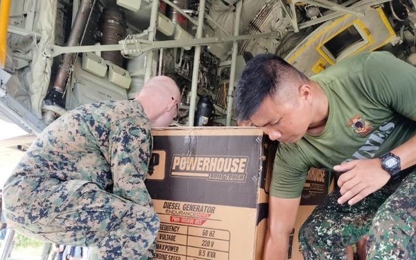 Marines Conduct Relief Efforts in Wake of Typhoon Egay