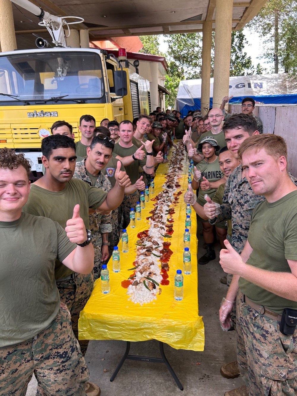 Marines Conduct Relief Efforts in Wake of Typhoon Egay