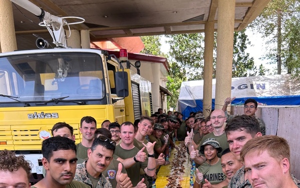 Marines Conduct Relief Efforts in Wake of Typhoon Egay