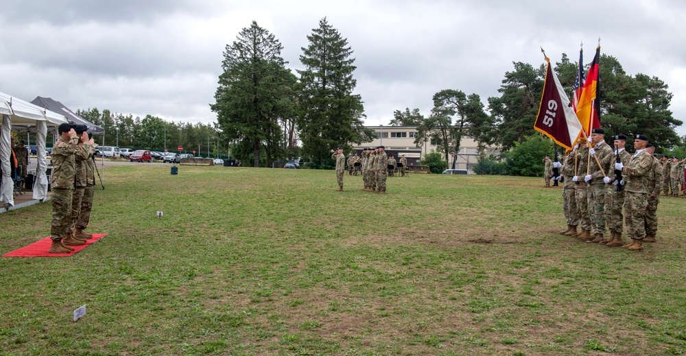 519th Hospital Center Change of Command Ceremony