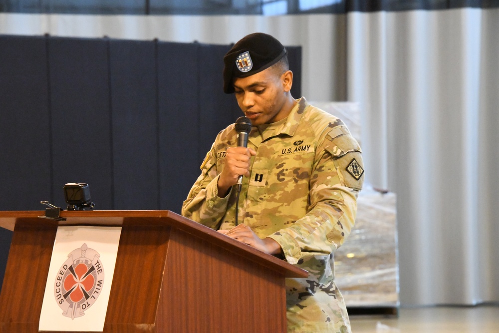 39th Strategic Signal Battalion HHD Assumption of Responsibility, CAC Bldg, Chievres Air Base, Belgium, July 27, 2023