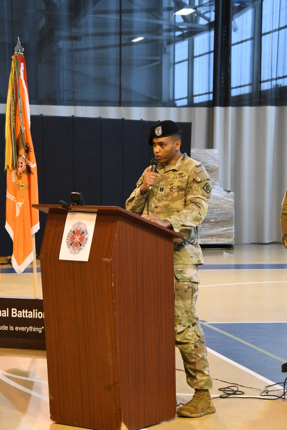 39th Strategic Signal Battalion HHD Assumption of Responsibility, CAC Bldg, Chievres Air Base, Belgium, July 27, 2023