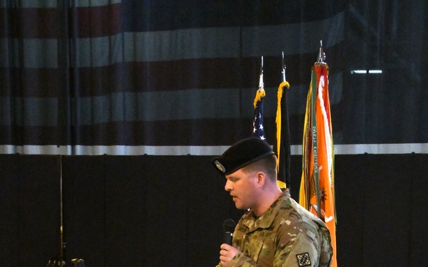39th Strategic Signal Battalion HHD Assumption of Responsibility, CAC Bldg, Chievres Air Base, Belgium, July 27, 2023