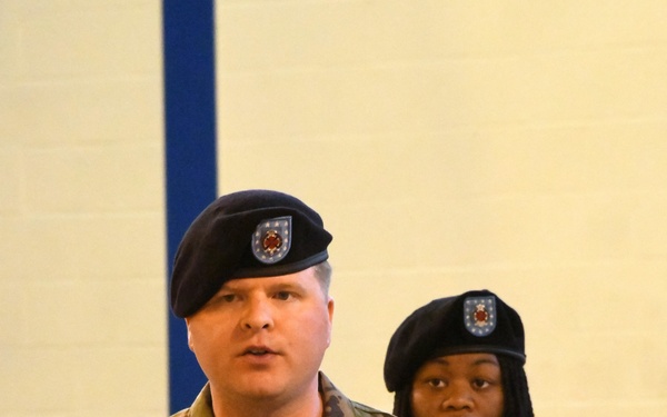 39th Strategic Signal Battalion HHD Assumption of Responsibility, CAC Bldg, Chievres Air Base, Belgium, July 27, 2023