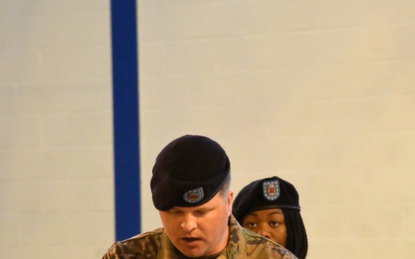 39th Strategic Signal Battalion HHD Assumption of Responsibility, CAC Bldg, Chievres Air Base, Belgium, July 27, 2023