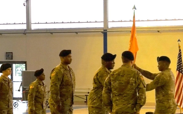 39th Strategic Signal Battalion HHD Assumption of Responsibility, CAC Bldg, Chievres Air Base, Belgium, July 27, 2023