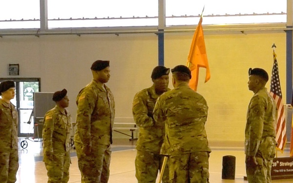 39th Strategic Signal Battalion HHD Assumption of Responsibility, CAC Bldg, Chievres Air Base, Belgium, July 27, 2023