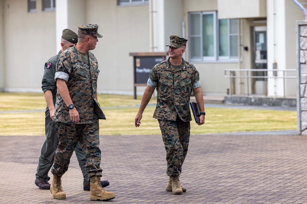 The DCA Visits MAG-12 in Iwakuni, Japan