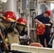Sailors Practice  Fire Fighting