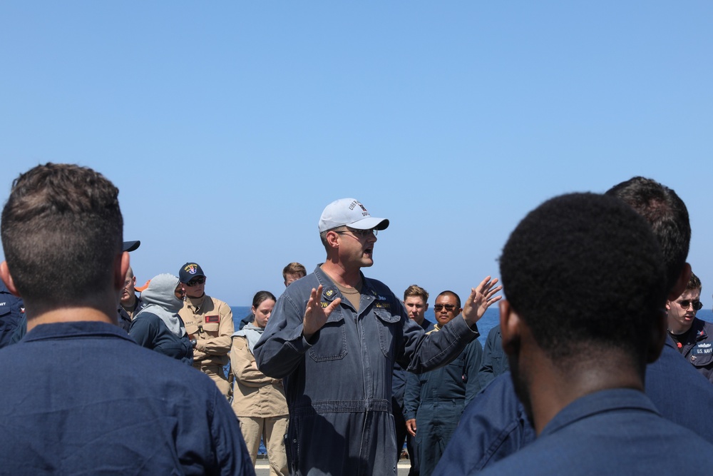Ramage Sailor Gives Training Ramage Sailor Gives Training