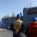 Sailors Prepare For Underway Replenishment