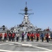 Sailors Look For Debris