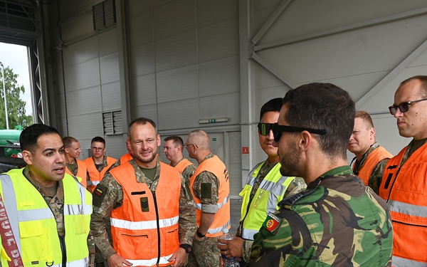 435th AGOW Air Advisors build partnerships through Lithuanian fuels event