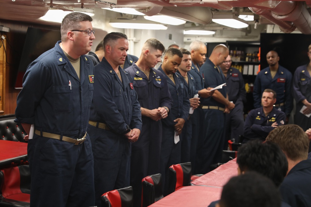Ramage Sailors Give History Presentaion
