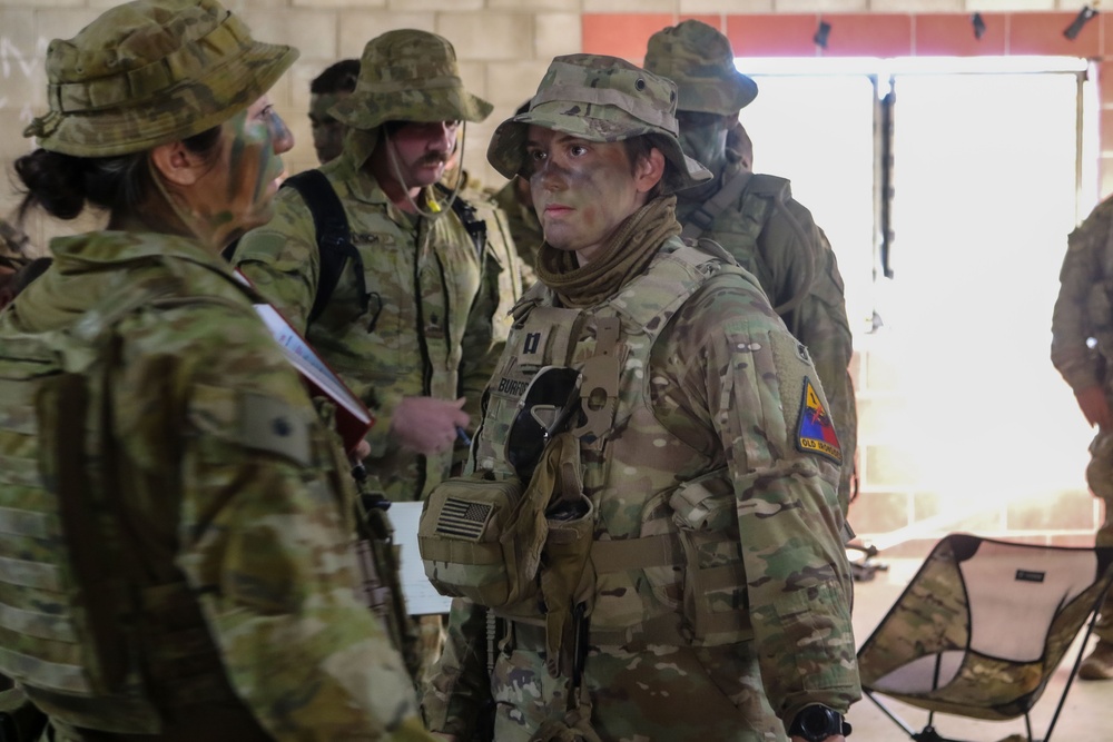 Australian Army's 3rd Brigade conducts orders brief and ROC drill