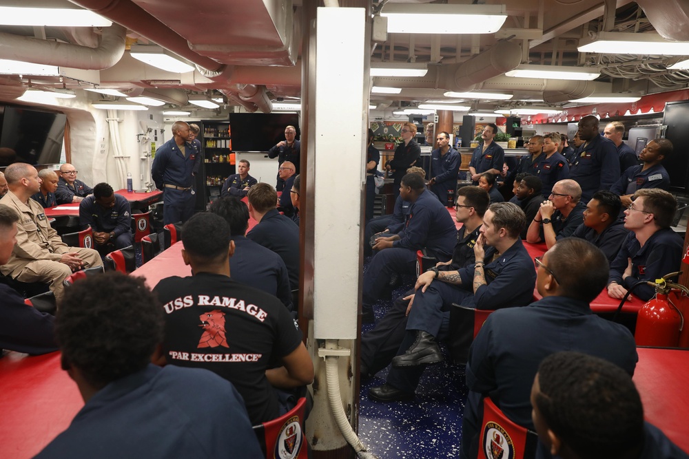 Ramage Sailors Give History Presentaion