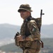 Hungarian soldiers practice firing at pistol range