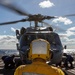 USS Rafael Peralta (DDG 115) conducts flight operations