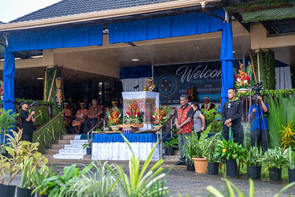 KM23: Federated States of Micronesia Joint Presidential Inauguration 2023