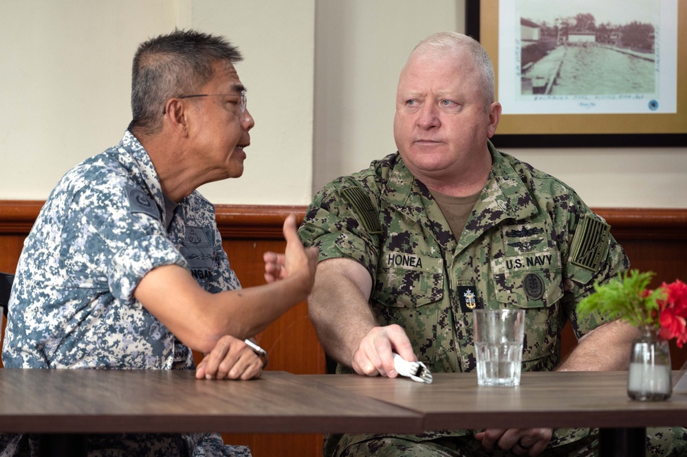 MCPON Honea Visits 7th Fleet