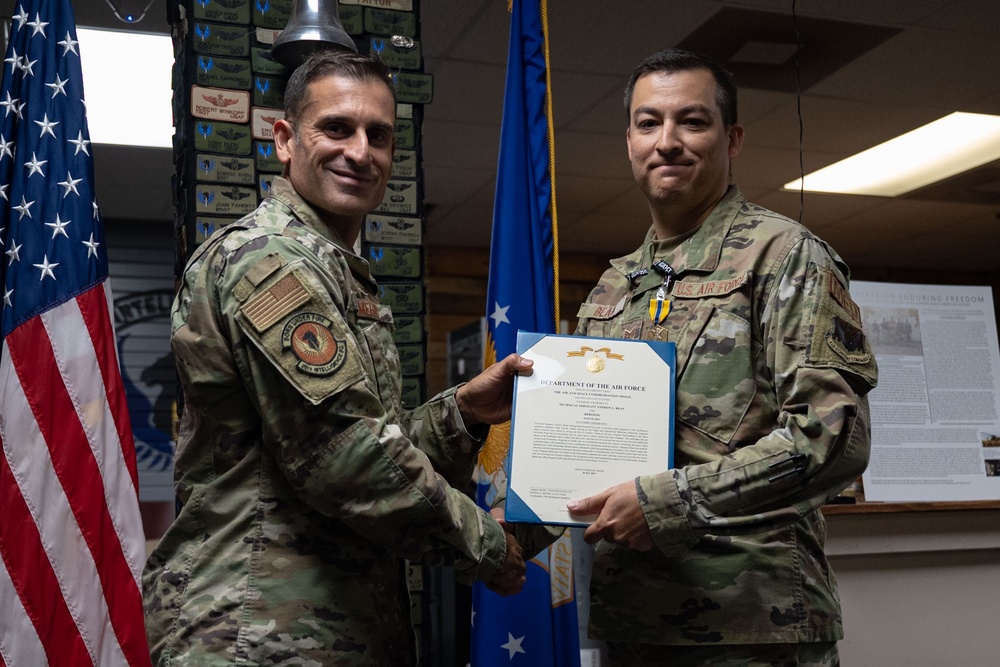 363d ISR Wing embedded medic saves life during 5K