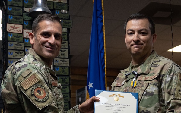 363d ISR Wing embedded medic saves life during 5K