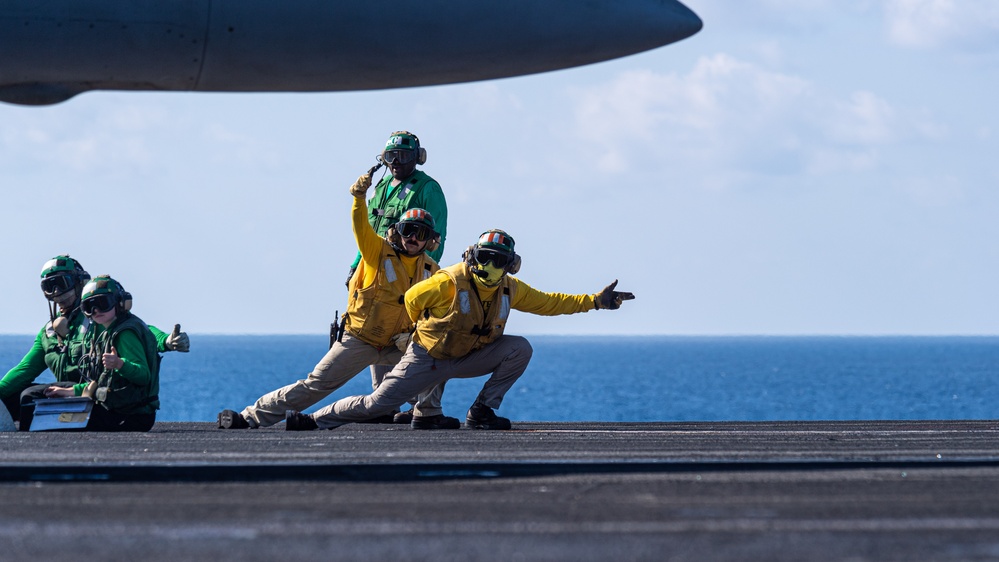 USS Ronald Reagan (CVN 76) conducts flight operations