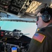 KC-135 flies over the Pacific during Mobility Guardian 23