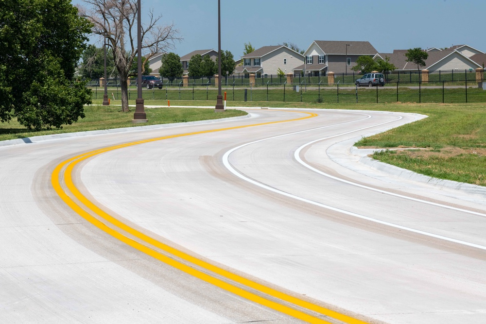 Wichita Street Reopens on Base