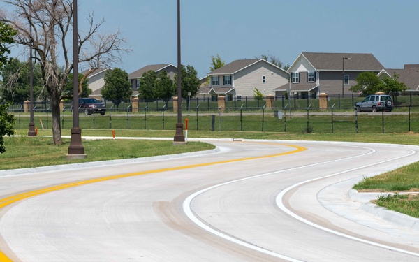Wichita Street Reopens on Base