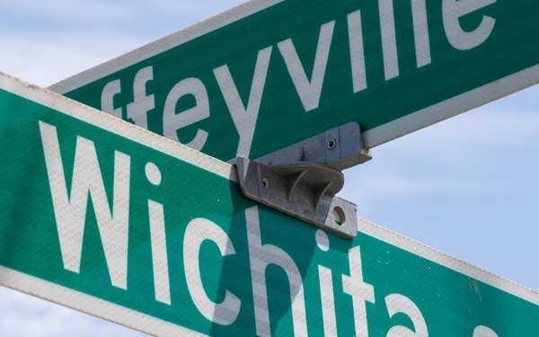 Wichita Street Reopens on Base