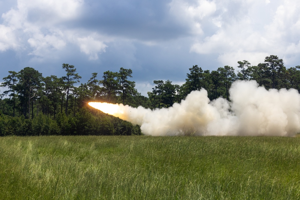 2/10 Marines fire HIMARS