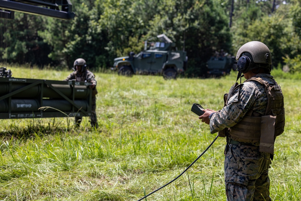 2/10 Marines fire HIMARS