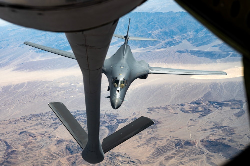 Red Flag-Nellis 23-3 Aerial Refueling F-35 and B-1