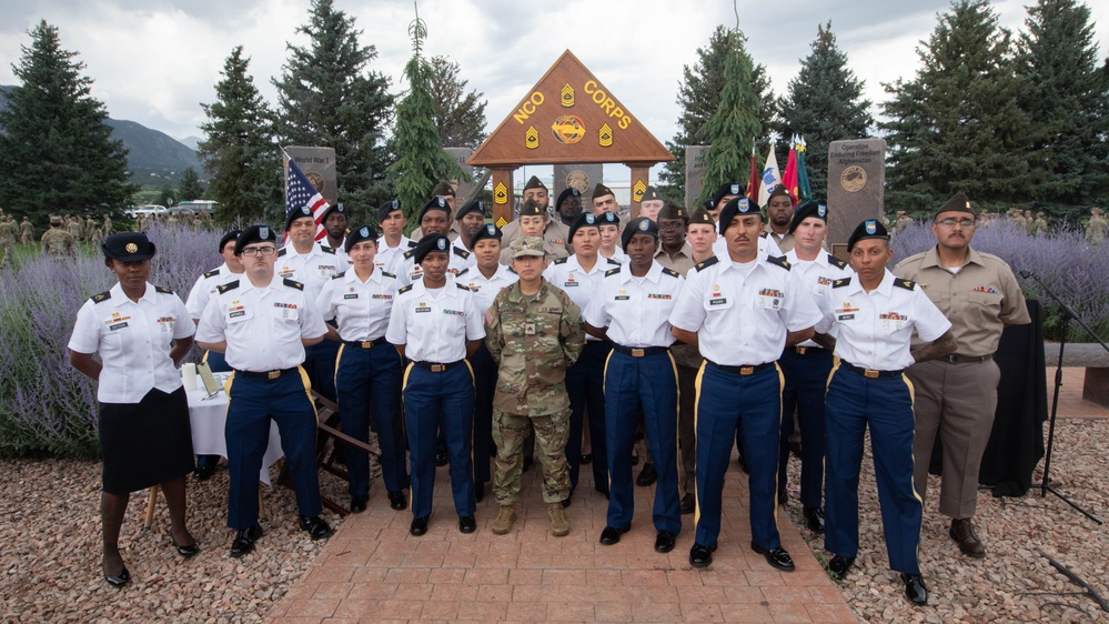 NCO Induction Ceremony, Manhart Field, Fort Carson, Colorado, 4th Infantry Division