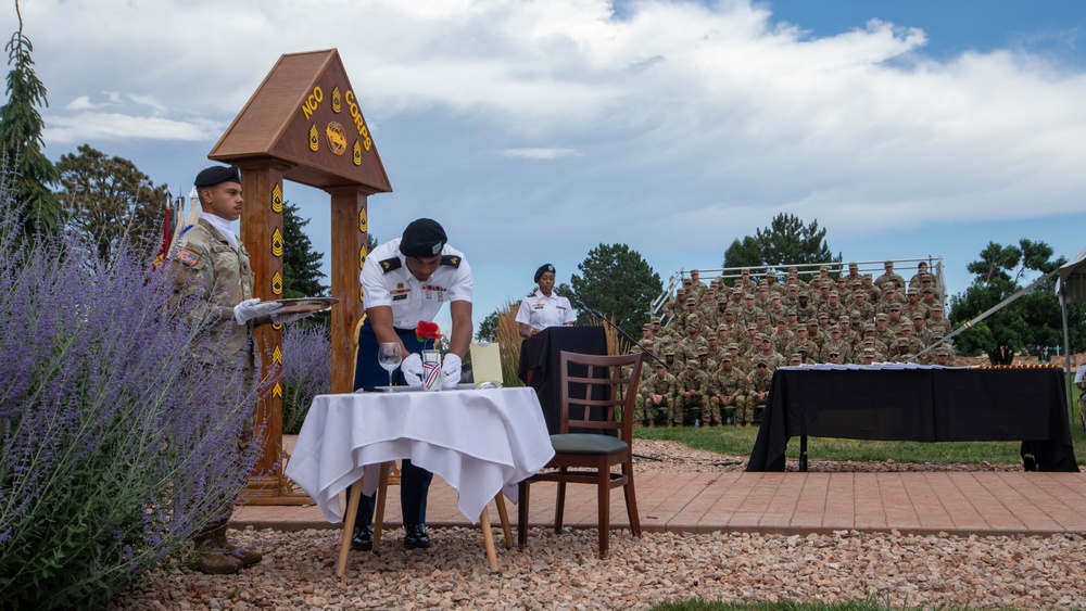 NCO Induction Ceremony, Manhart Field, Fort Carson, Colorado, 4th Infantry Division