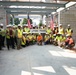 NAVFAC Washington celebrates steel topping on the Joint Air Defense Operation Center (JADOC) Phase Two construction project