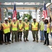 NAVFAC Washington celebrates steel topping on the Joint Air Defense Operation Center (JADOC) Phase Two construction project