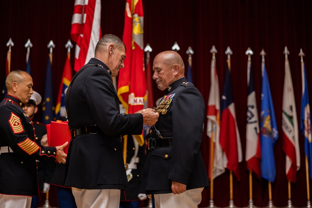 Major General Austin Renforth retires after 41 years of service