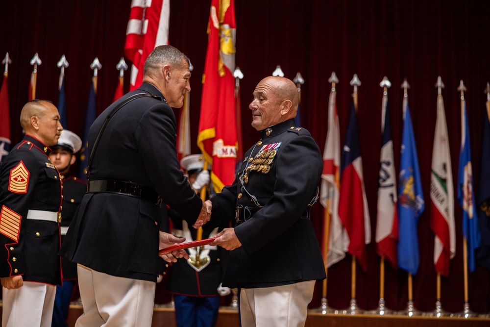 Major General Austin Renforth retires after 41 years of service